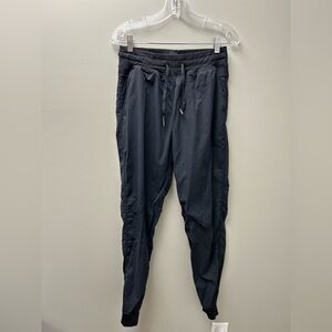 Zyia Black Womens Athletic Joggers